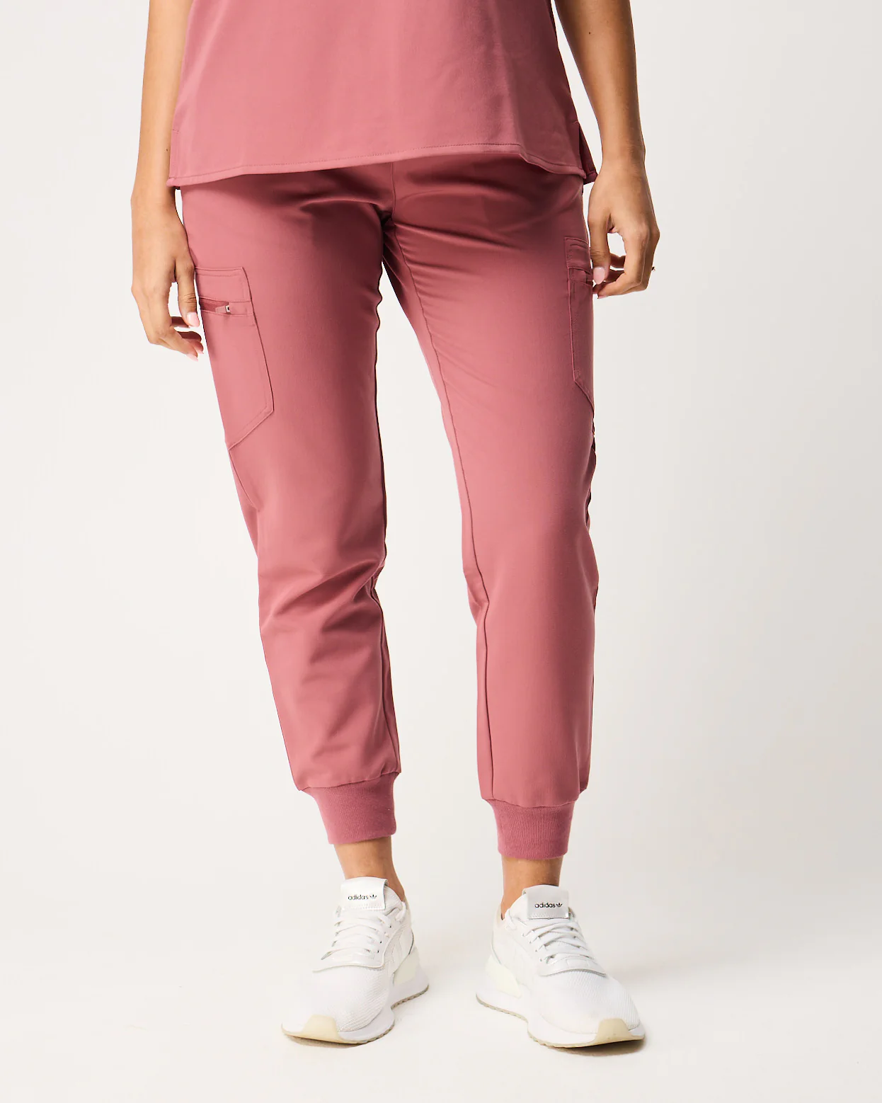 LUCY Jogger Scrub Pants - Mauve | SLTECH™ - Image 4