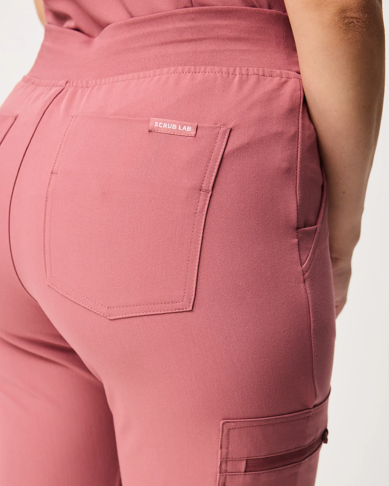 LUCY Jogger Scrub Pants - Mauve | SLTECH™ - Image 8