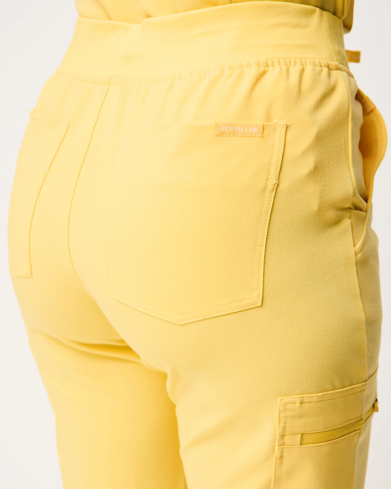 LUCY Jogger Scrub Pants - Meadow Yellow | SLTECH™ - Image 10