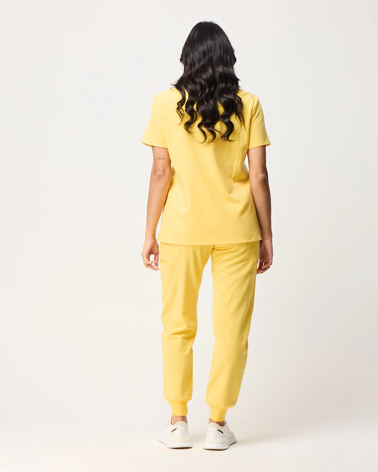 LUCY Jogger Scrub Pants - Meadow Yellow | SLTECH™ - Image 6