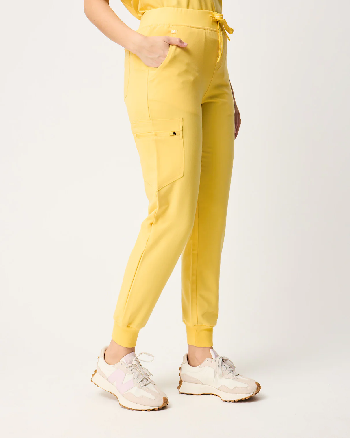 LUCY Jogger Scrub Pants - Meadow Yellow | SLTECH™ - Image 7