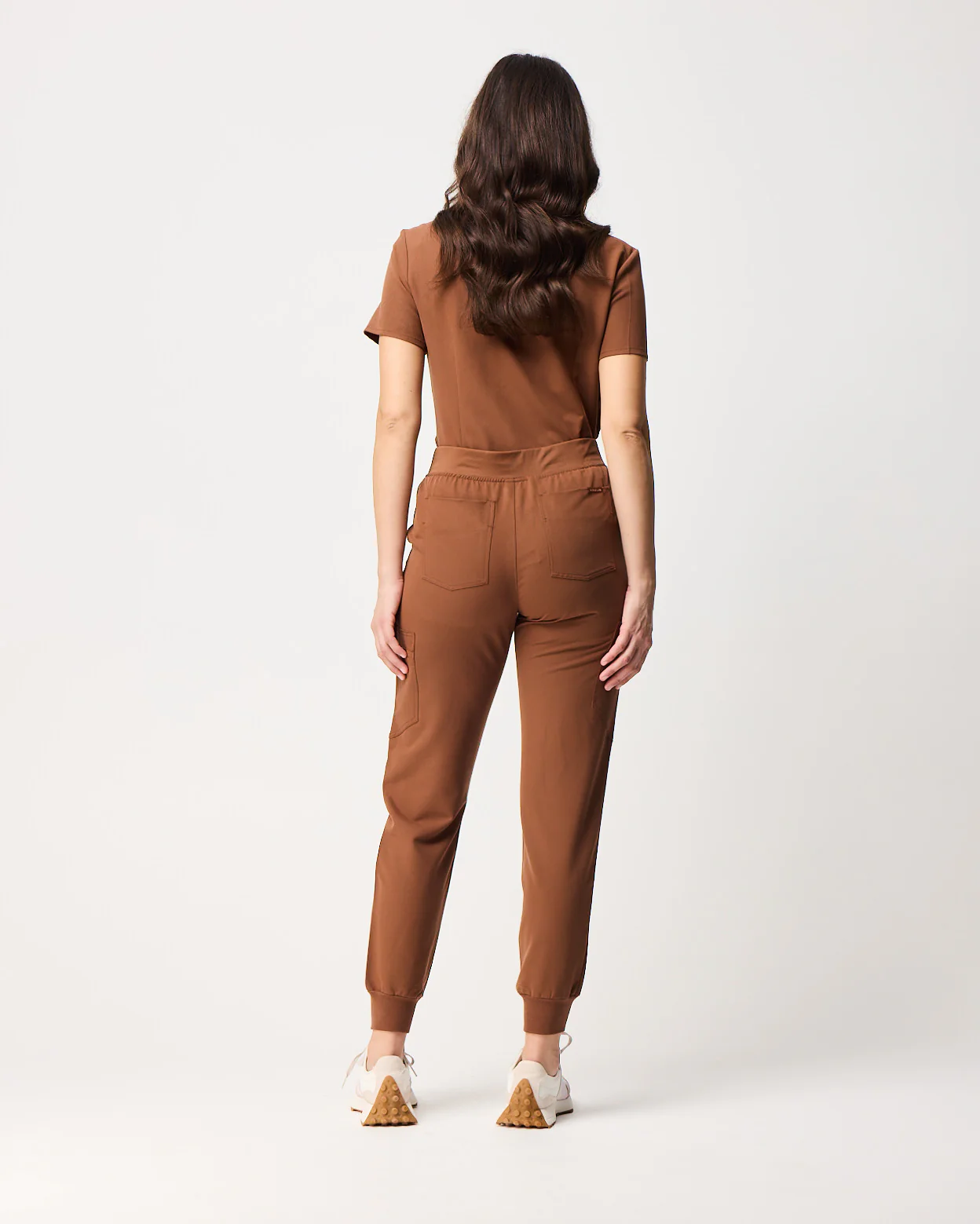 LUCY Jogger Scrub Pants - Pecan Brown | SLTECH™ - Image 4