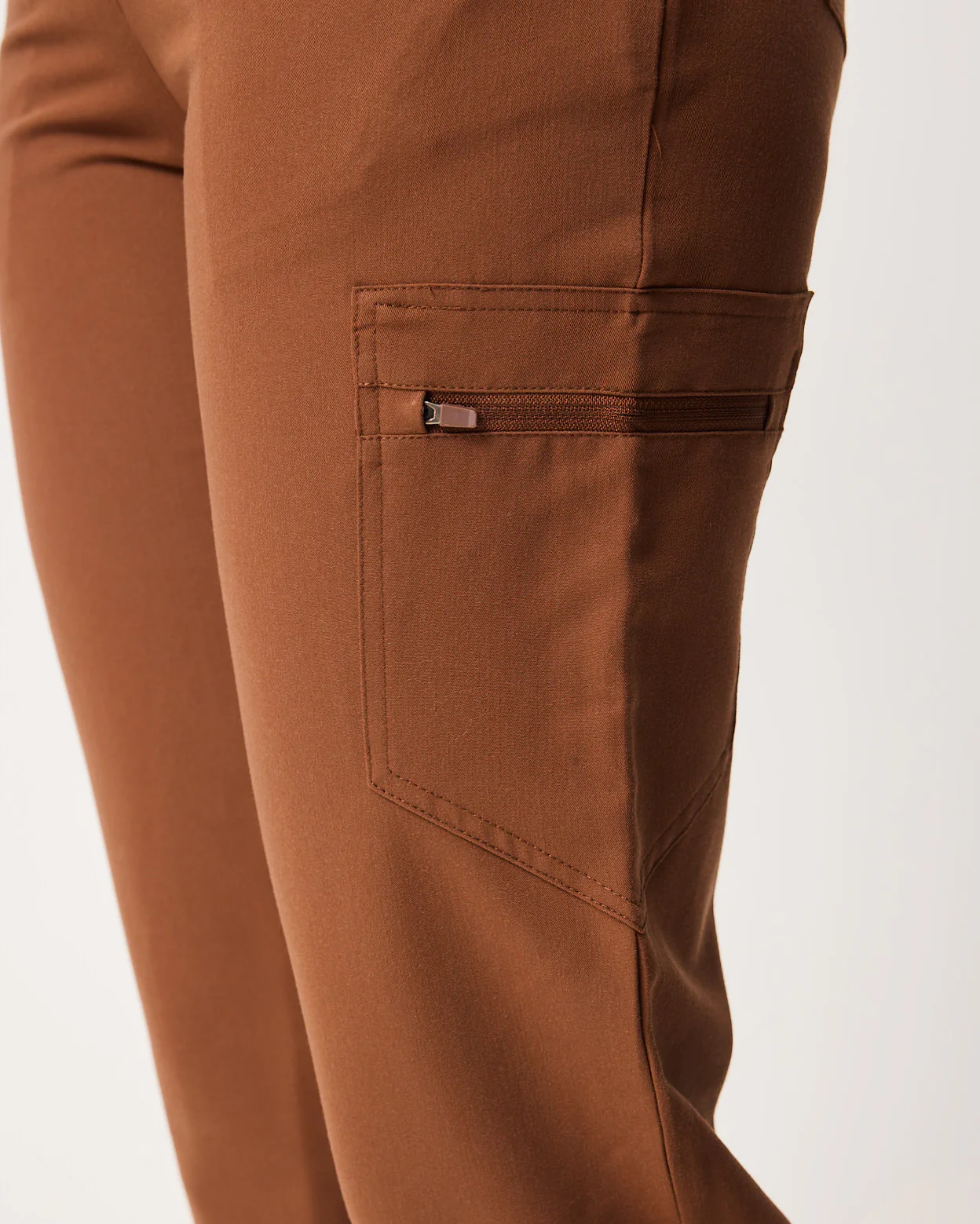 LUCY Jogger Scrub Pants - Pecan Brown | SLTECH™ - Image 7