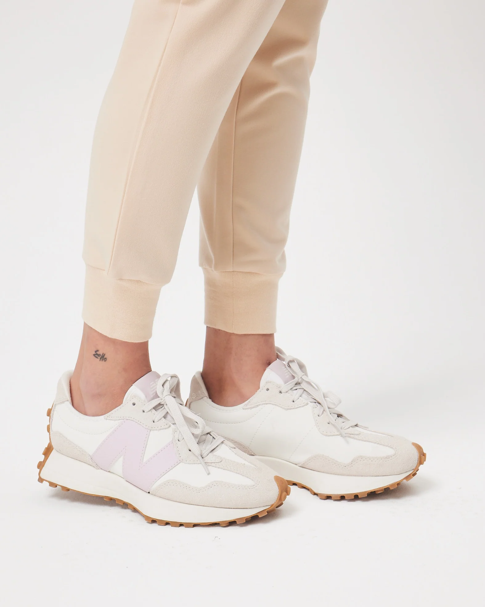 LUCY Jogger Scrub Pants - Soft Beige | SLTECH™ - Image 8