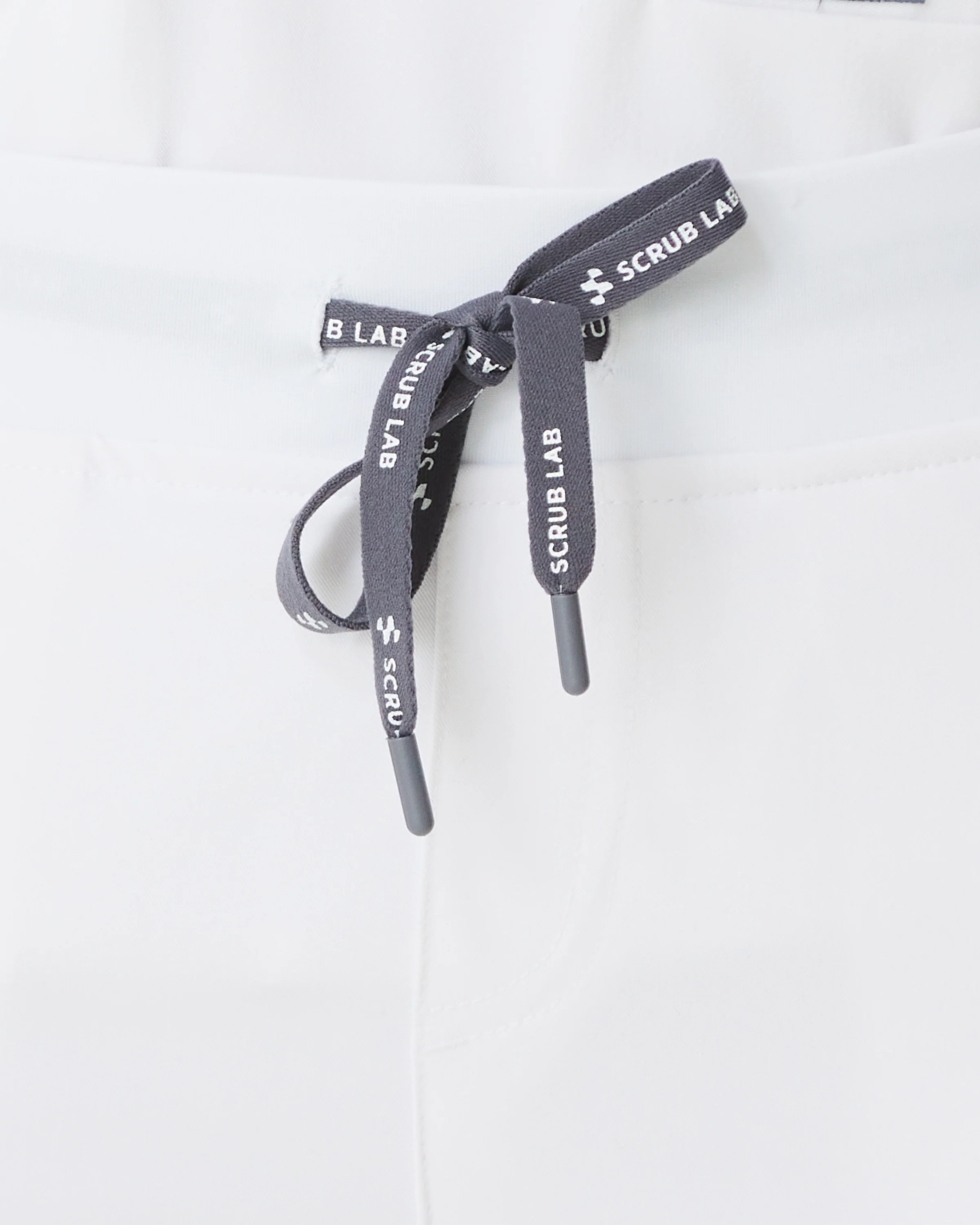 LUCY Jogger Scrub Pants - (Original SLTECH™ fabric) Pure White - CLEARANCE - Image 8