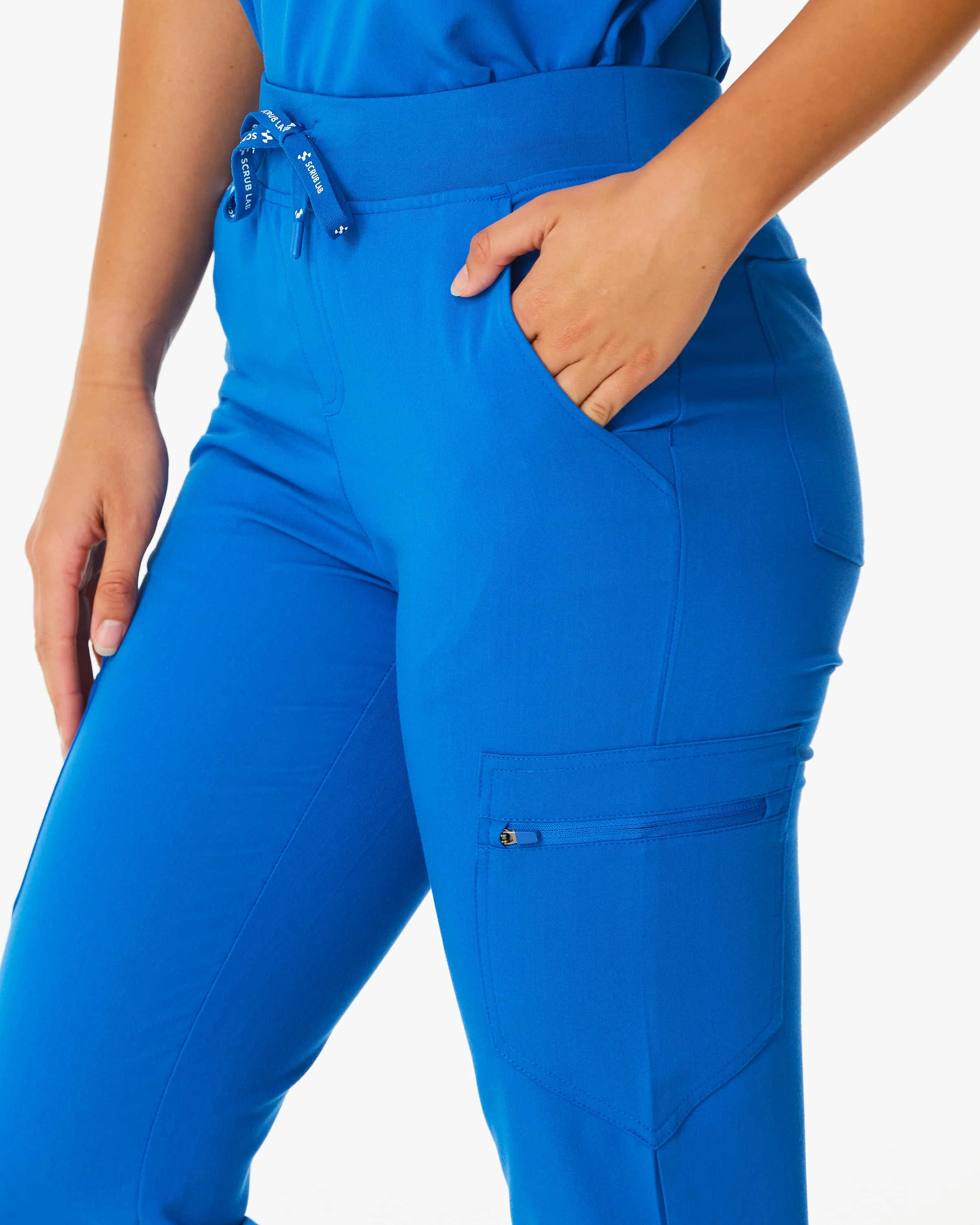 LUCY Jogger Scrub Pants - Royal Blue | SLTECH™ - Image 6