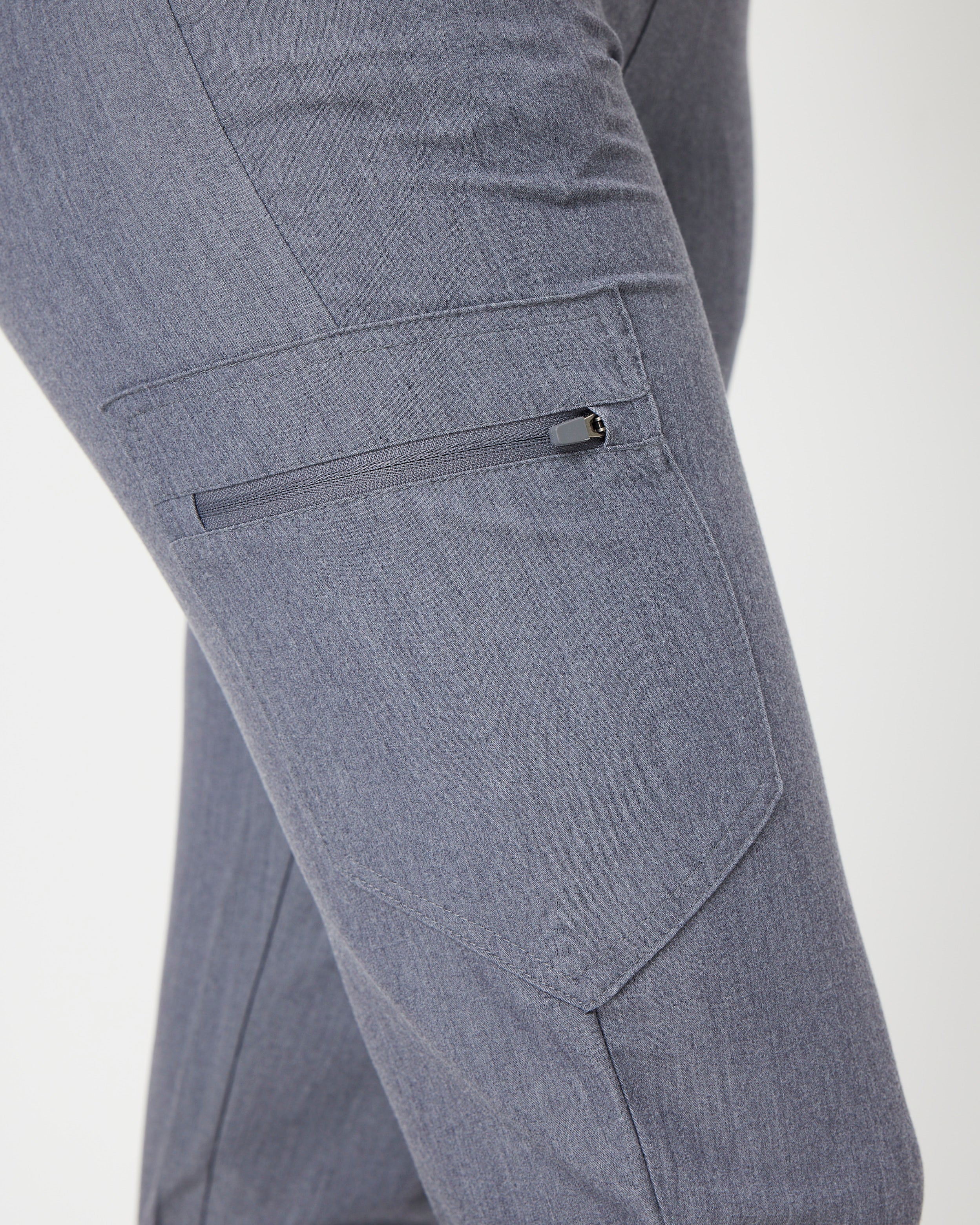LUCY Jogger Scrub Pants - Steel Grey | SLTECH™ - Image 7