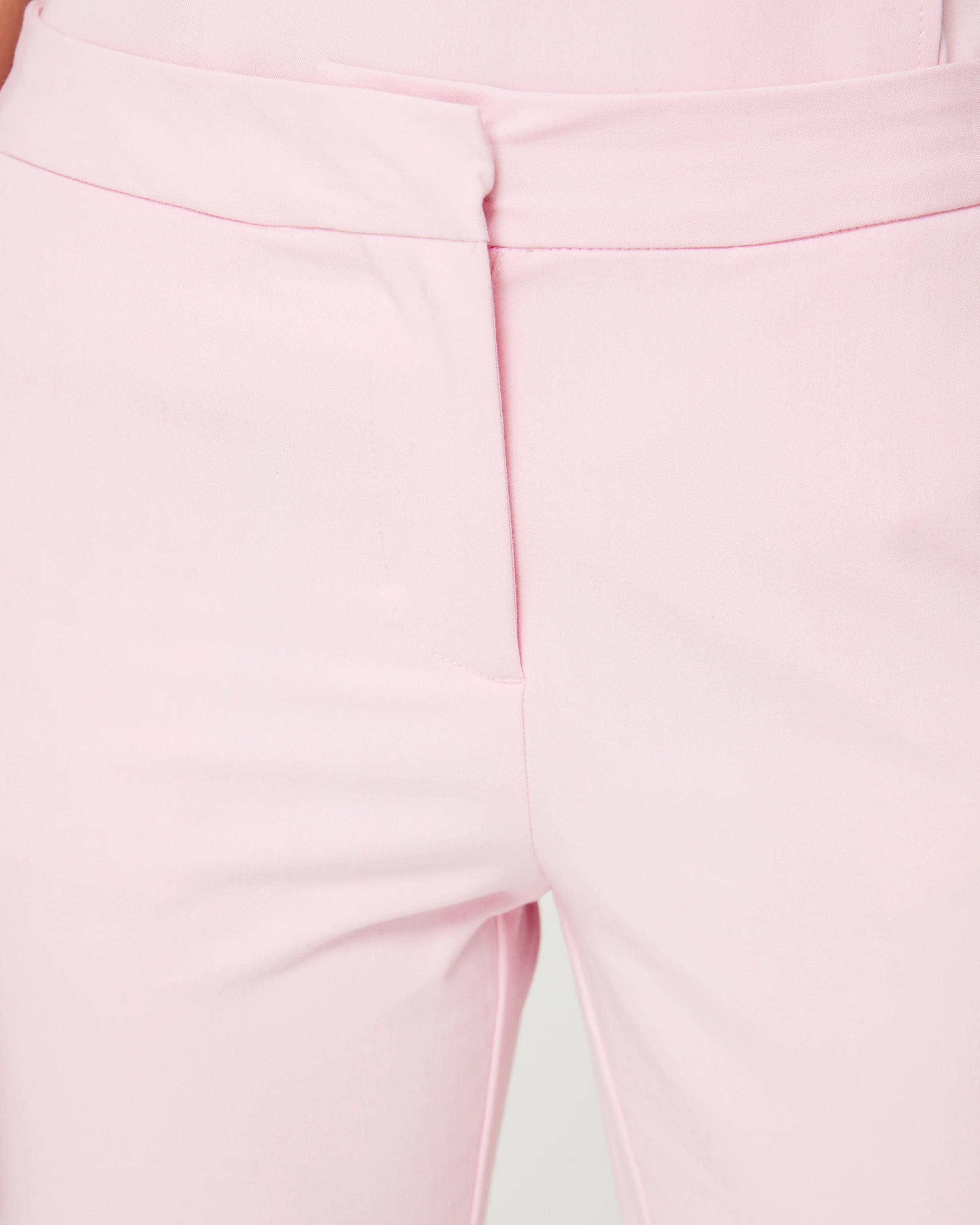 MARTHA Slim Cropped Scrub Pants - Powder Pink - CLEARANCE - Image 7