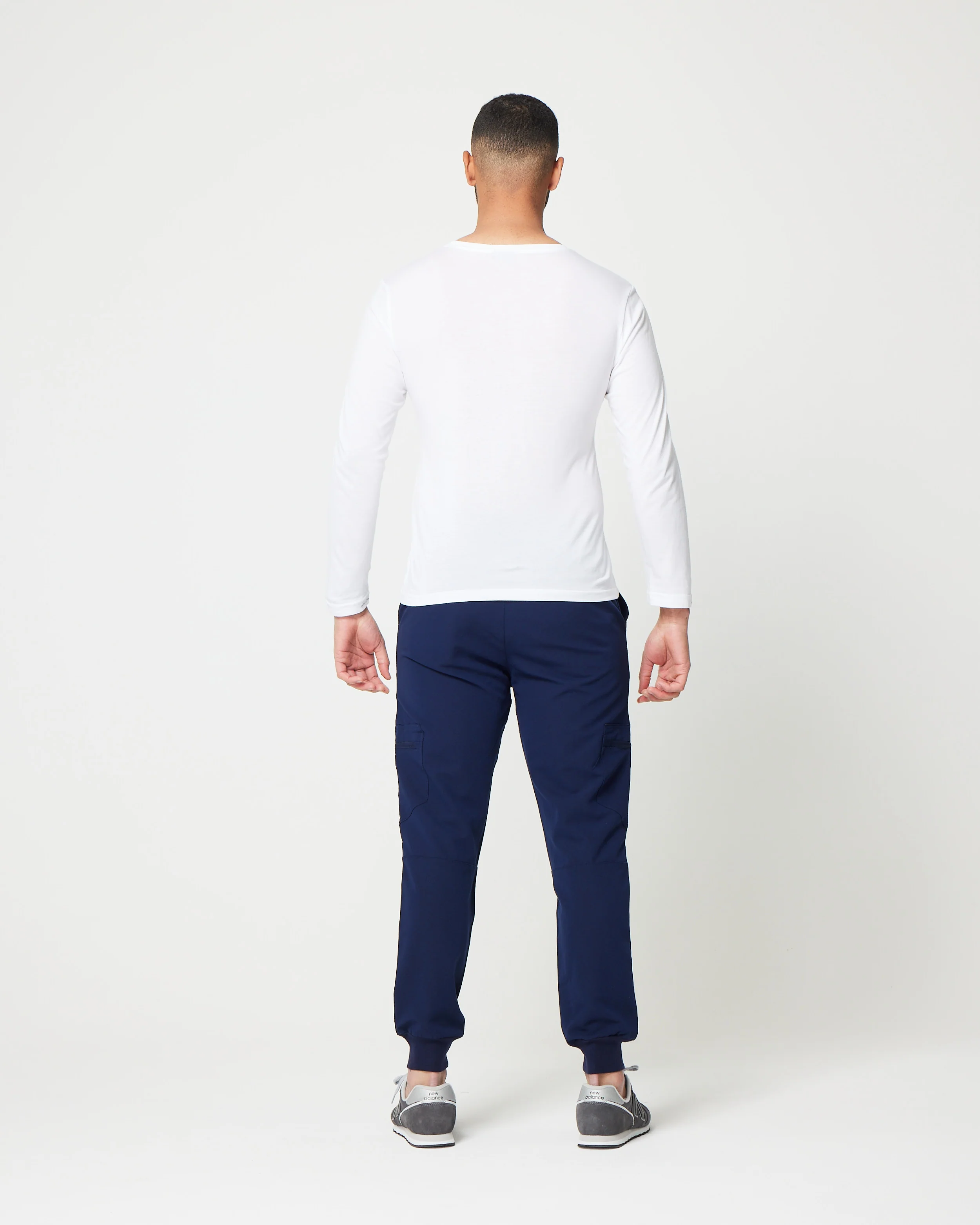 Men's Ultra-Soft Underscrub - White | SLTECH™ - Image 3