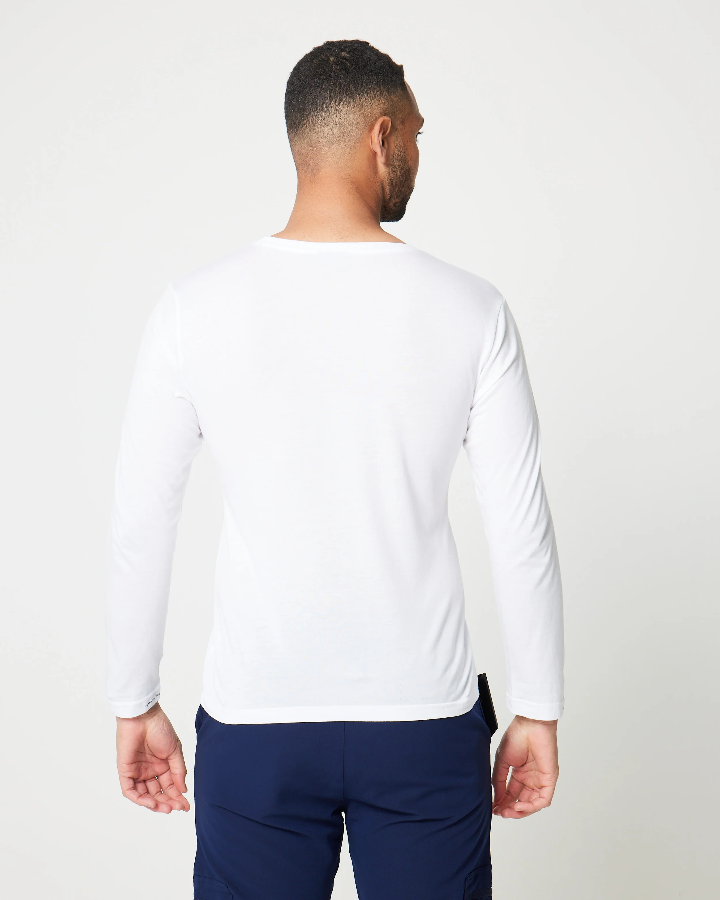 Men's Ultra-Soft Underscrub - White | SLTECH™ - Image 4