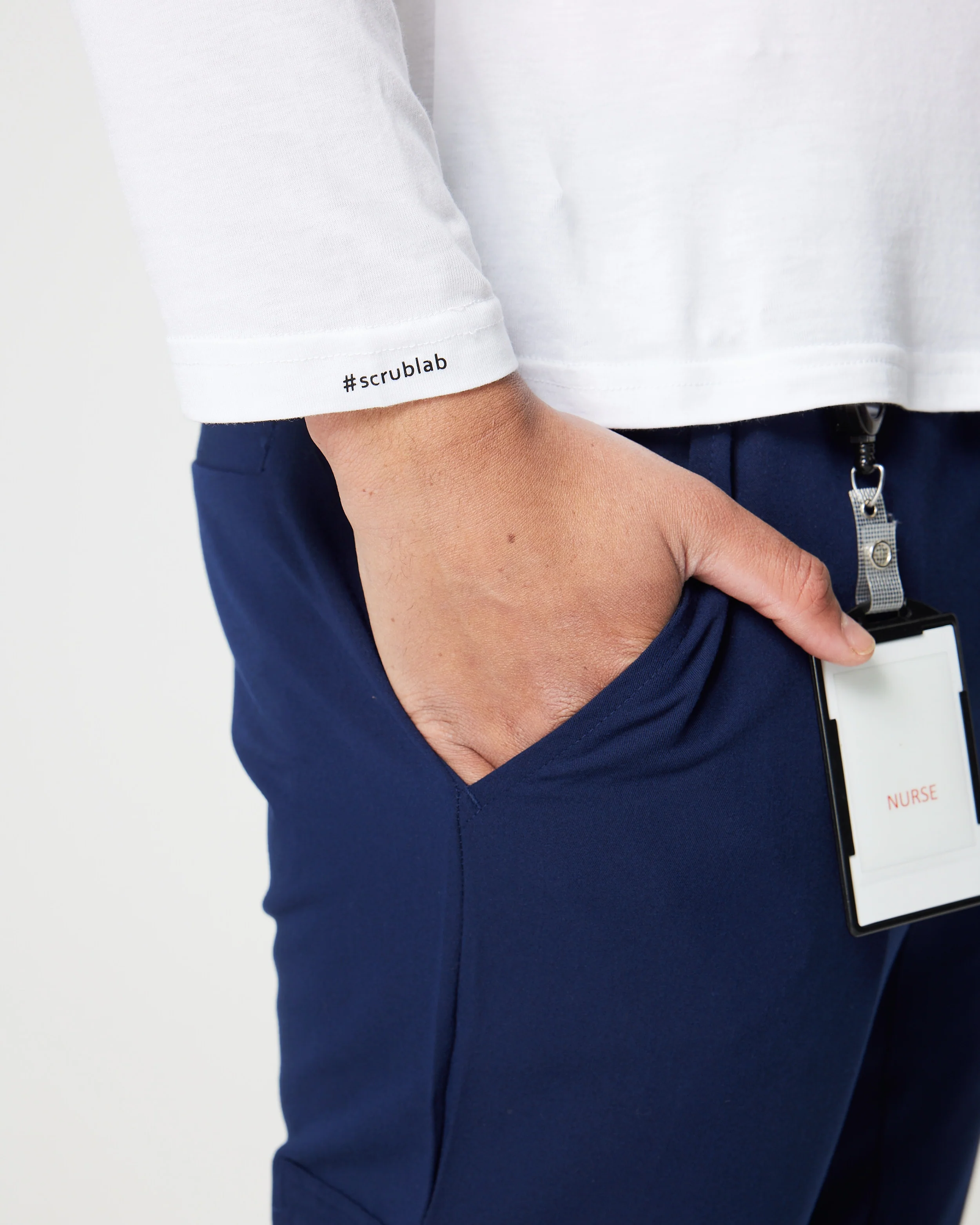 Men's Ultra-Soft Underscrub - White | SLTECH™ - Image 8