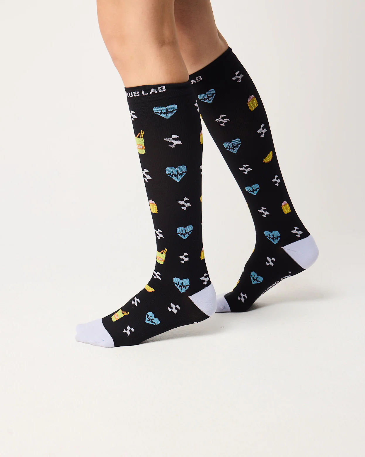 RUNNING ON SNACKS Compression Socks - Image 3