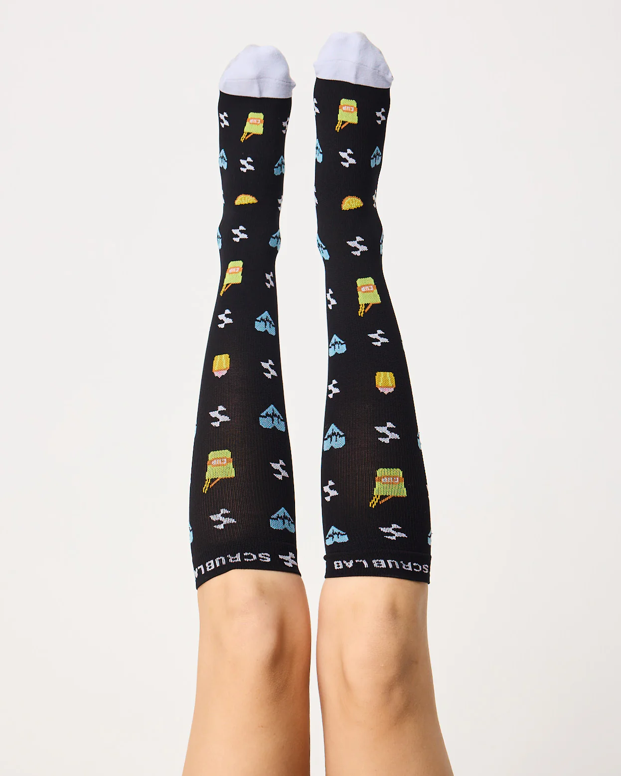 RUNNING ON SNACKS Compression Socks - Image 4