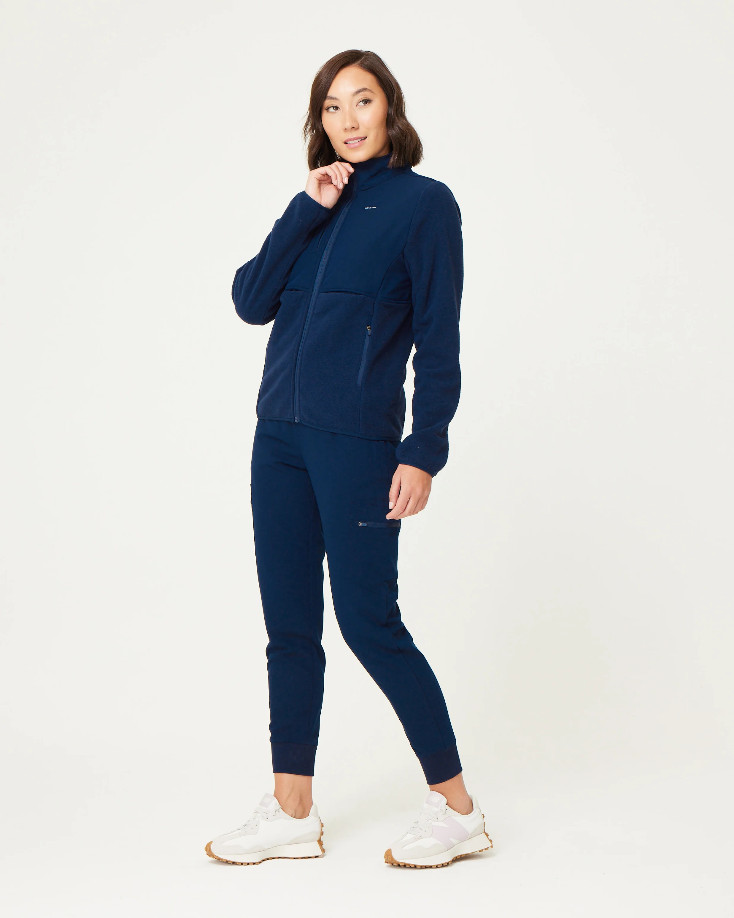 Women’s Fleece Jacket - Navy | SLTECH™ - Image 6