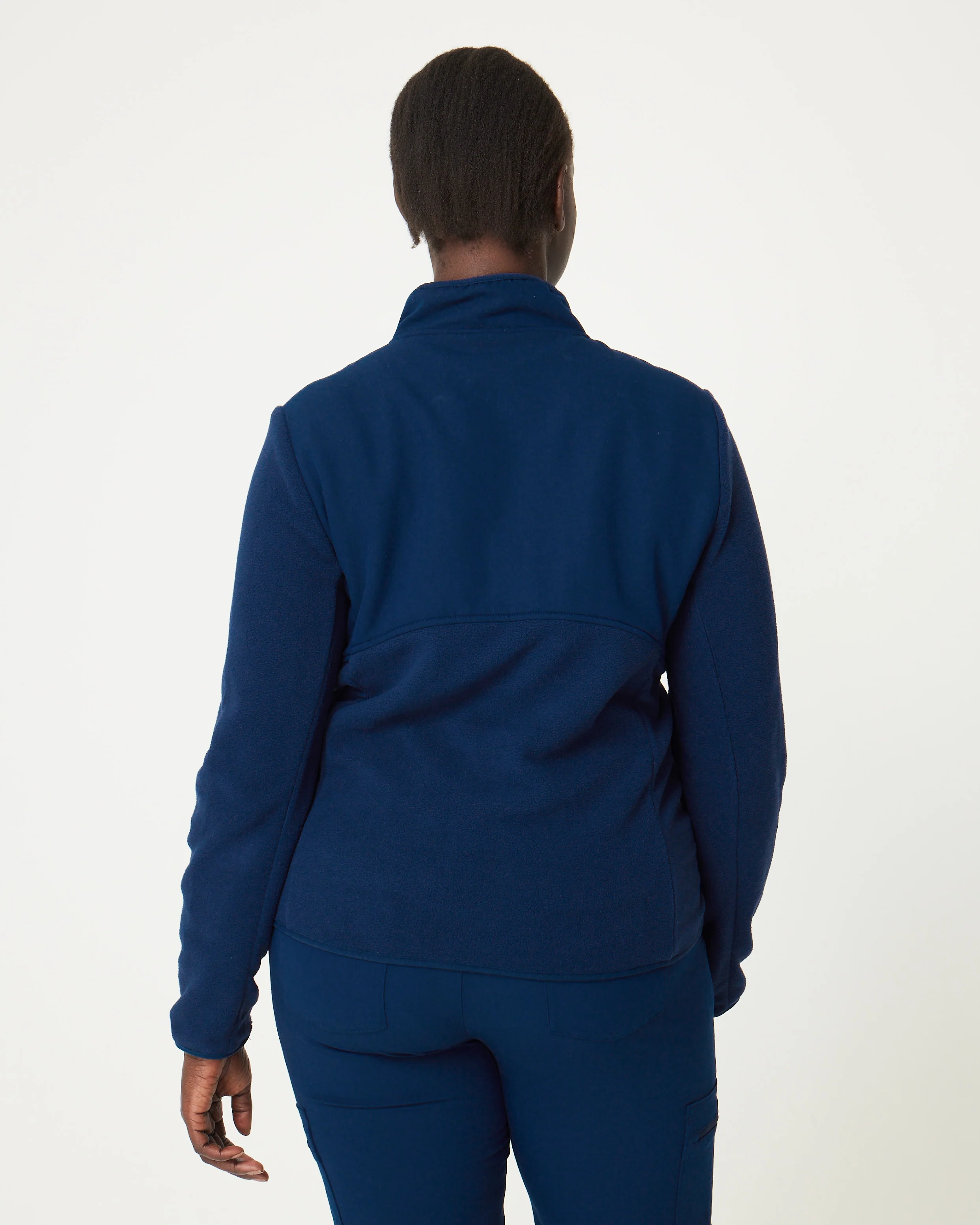 Women’s Fleece Jacket - Navy | SLTECH™ - Image 7