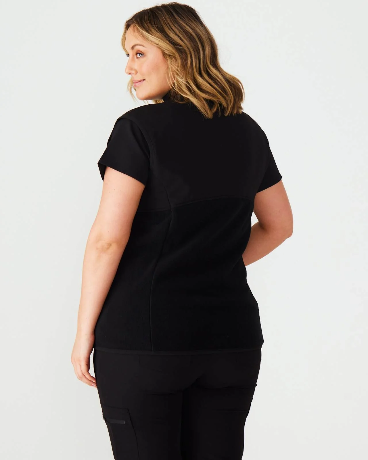 Women's Fleece Vest - Black | SLTECH™ - Image 4