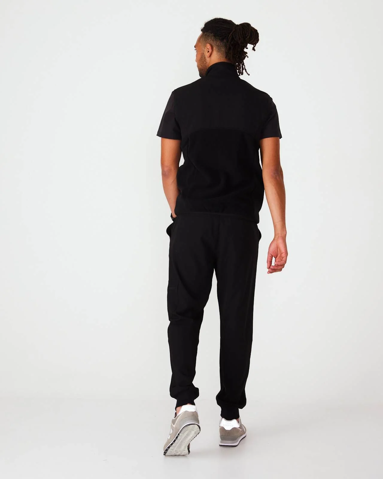 Men's Fleece Vest - Black | SLTECH™ - Image 3