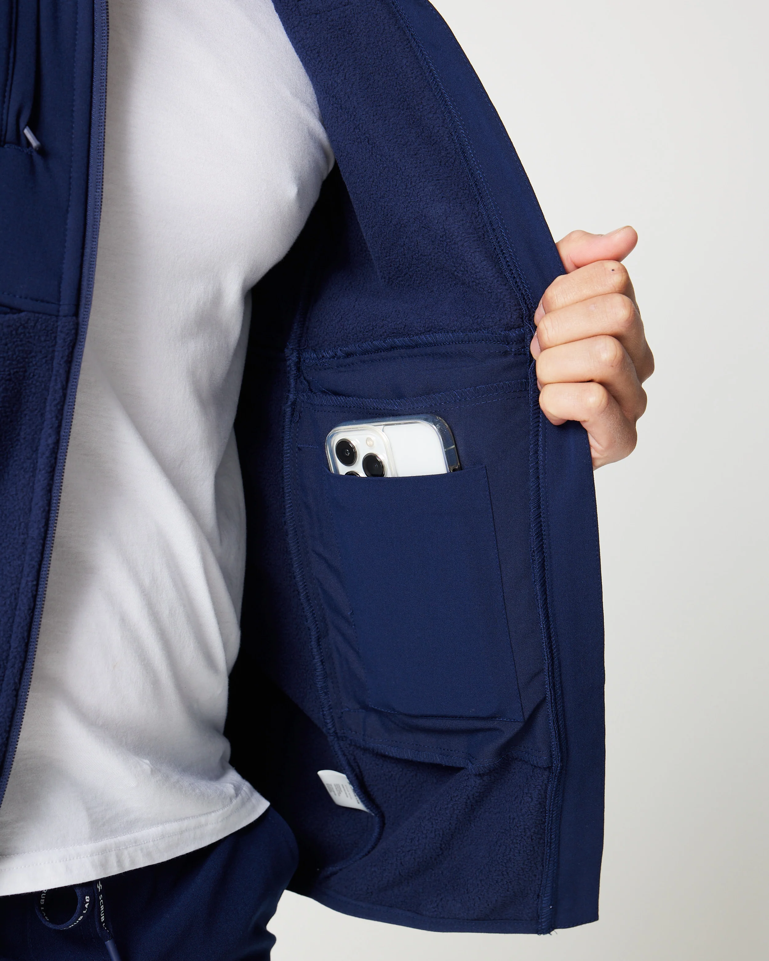 Men's Fleece Vest - Navy | SLTECH™ - Image 9