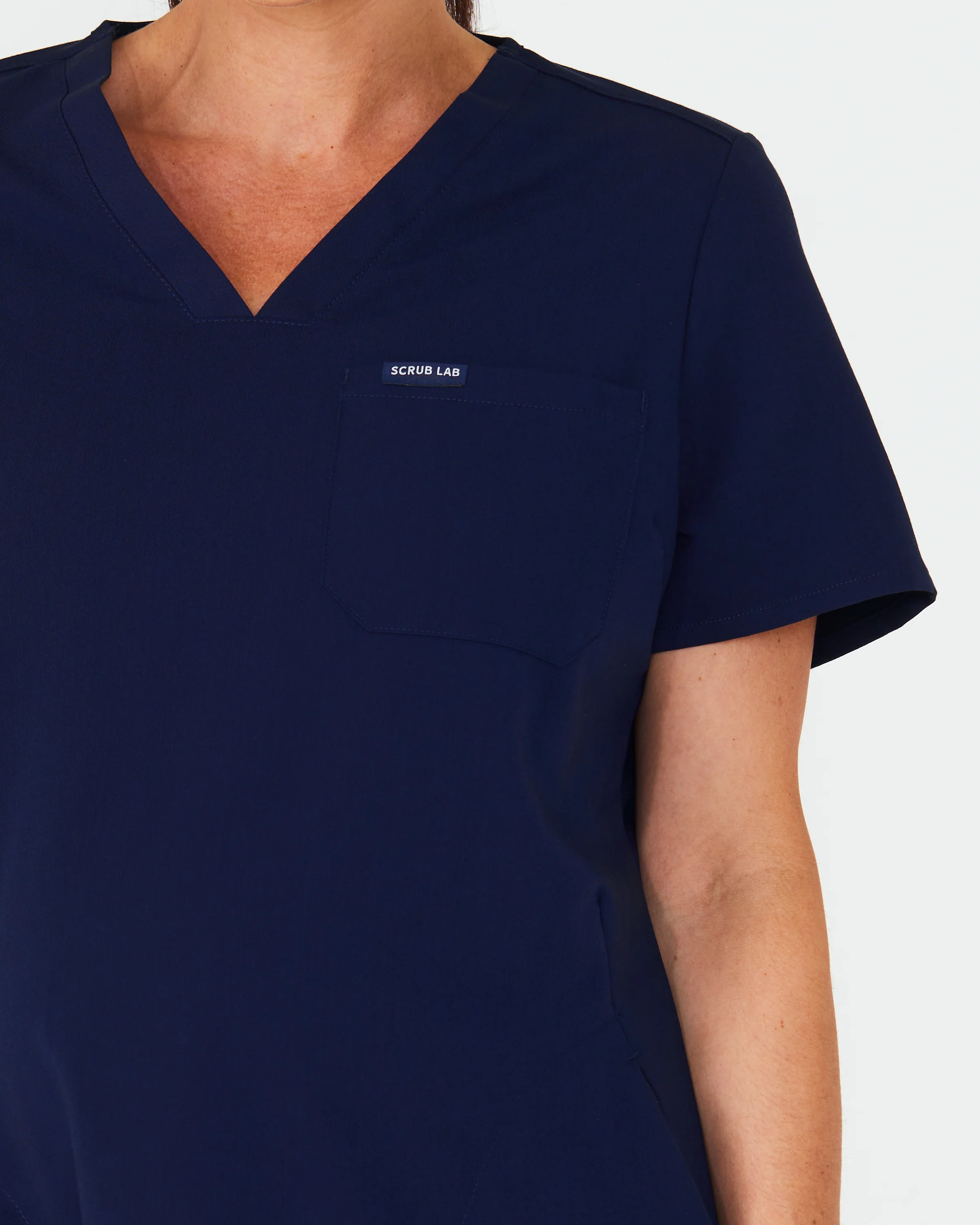 TRACY Maternity Scrub Top - Navy | SLTECH™ - Image 6