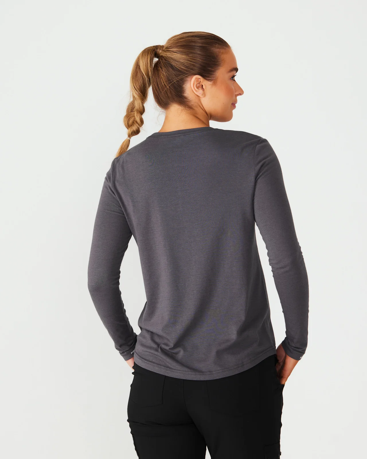 Women's Ultra-Soft Underscrub - Dark Grey | SLTECH™ - Image 6