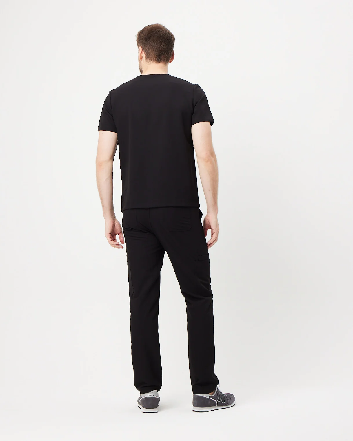 VICTOR Straight Leg Scrub Pants - Black | SLTECH™ - Image 3