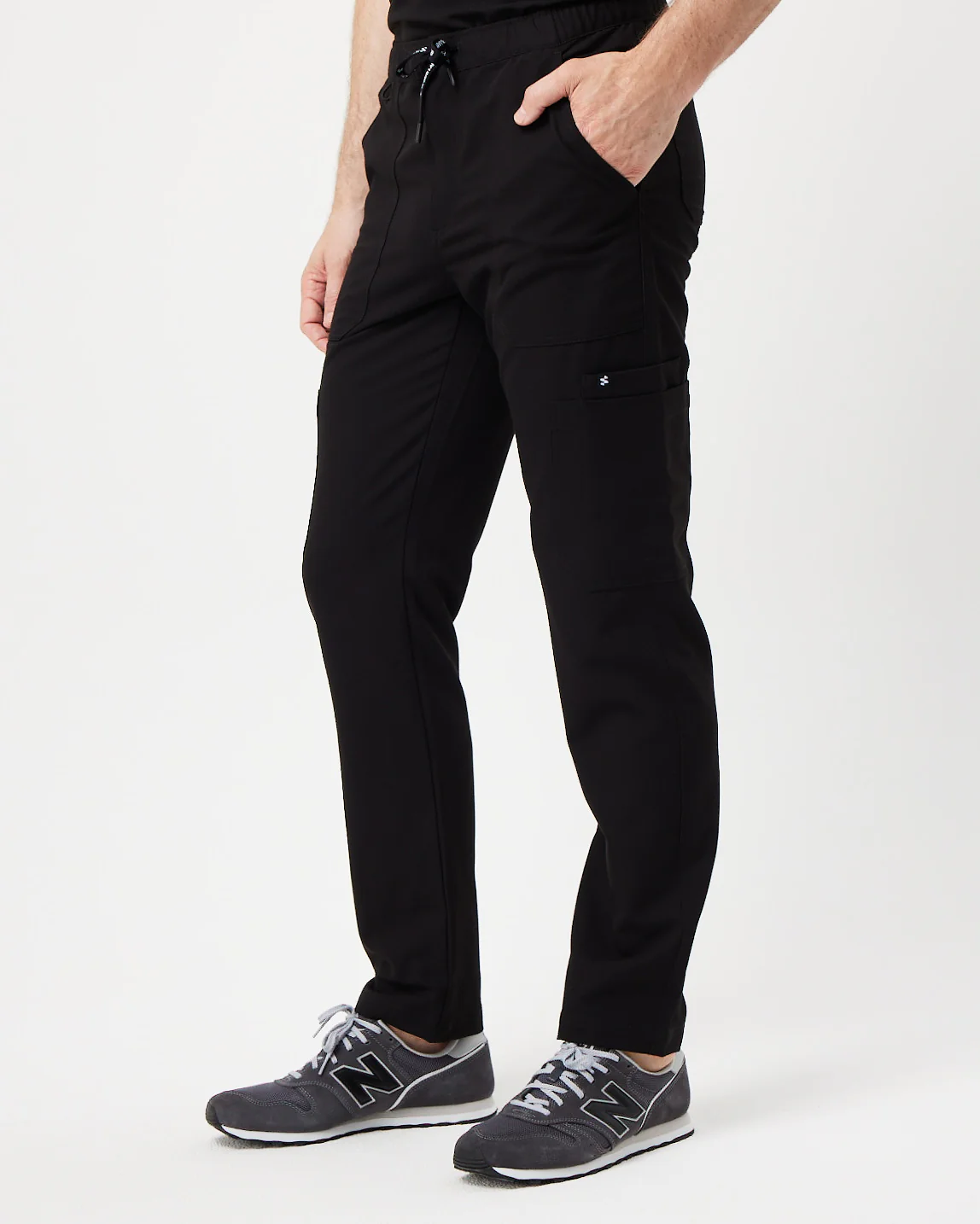 VICTOR Straight Leg Scrub Pants - Black | SLTECH™ - Image 5