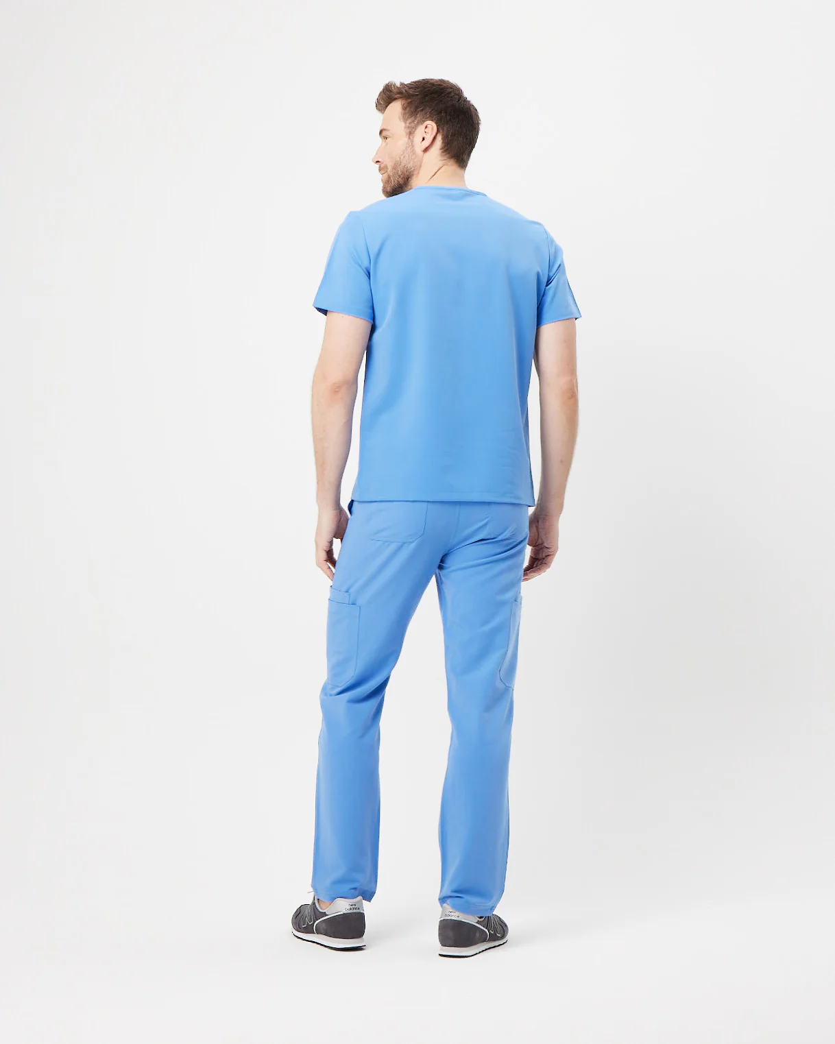 VICTOR Straight Leg Scrub Pants (Original SLTECH™ fabric) - Ceil - Image 3