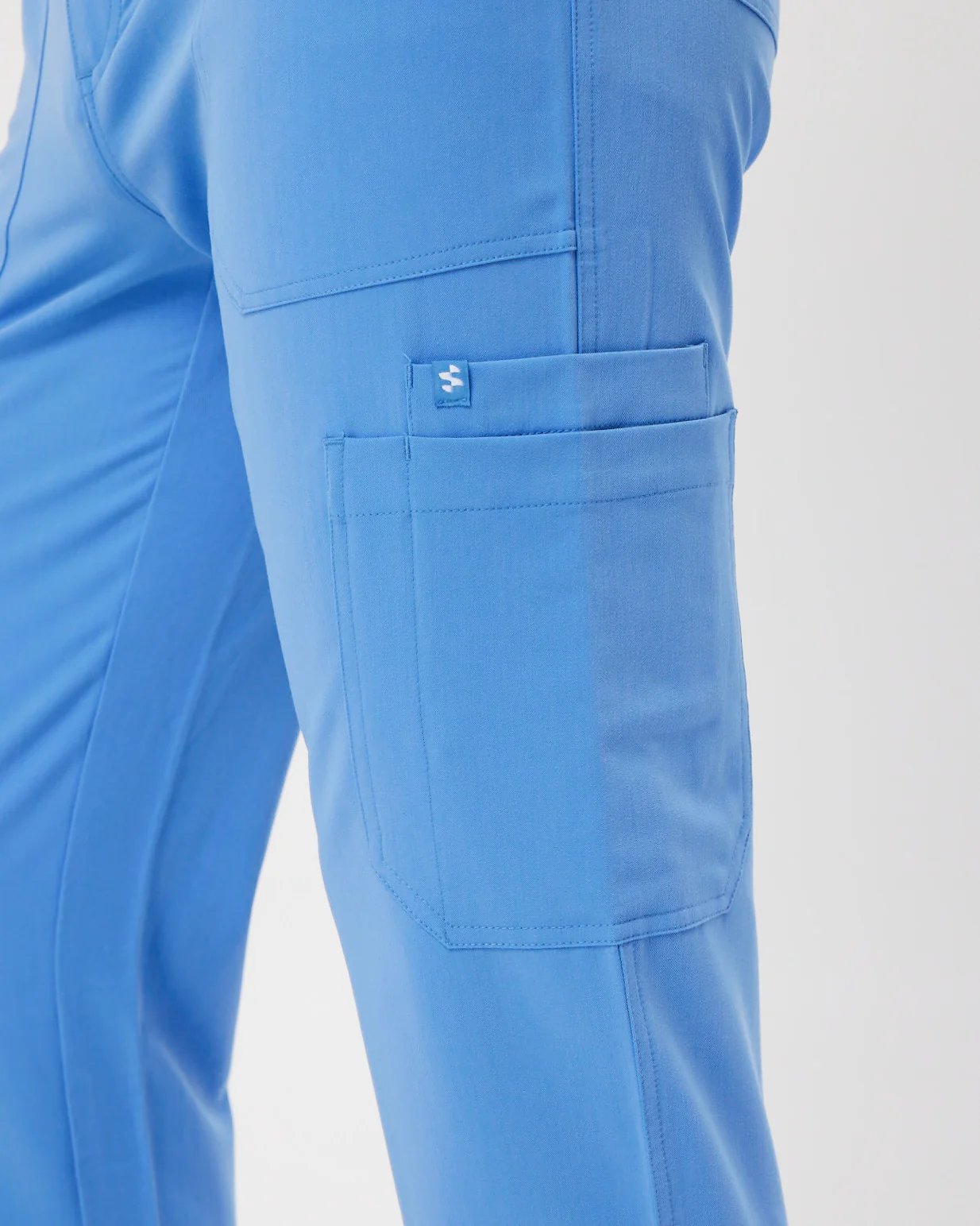 VICTOR Straight Leg Scrub Pants (Original SLTECH™ fabric) - Ceil - Image 6