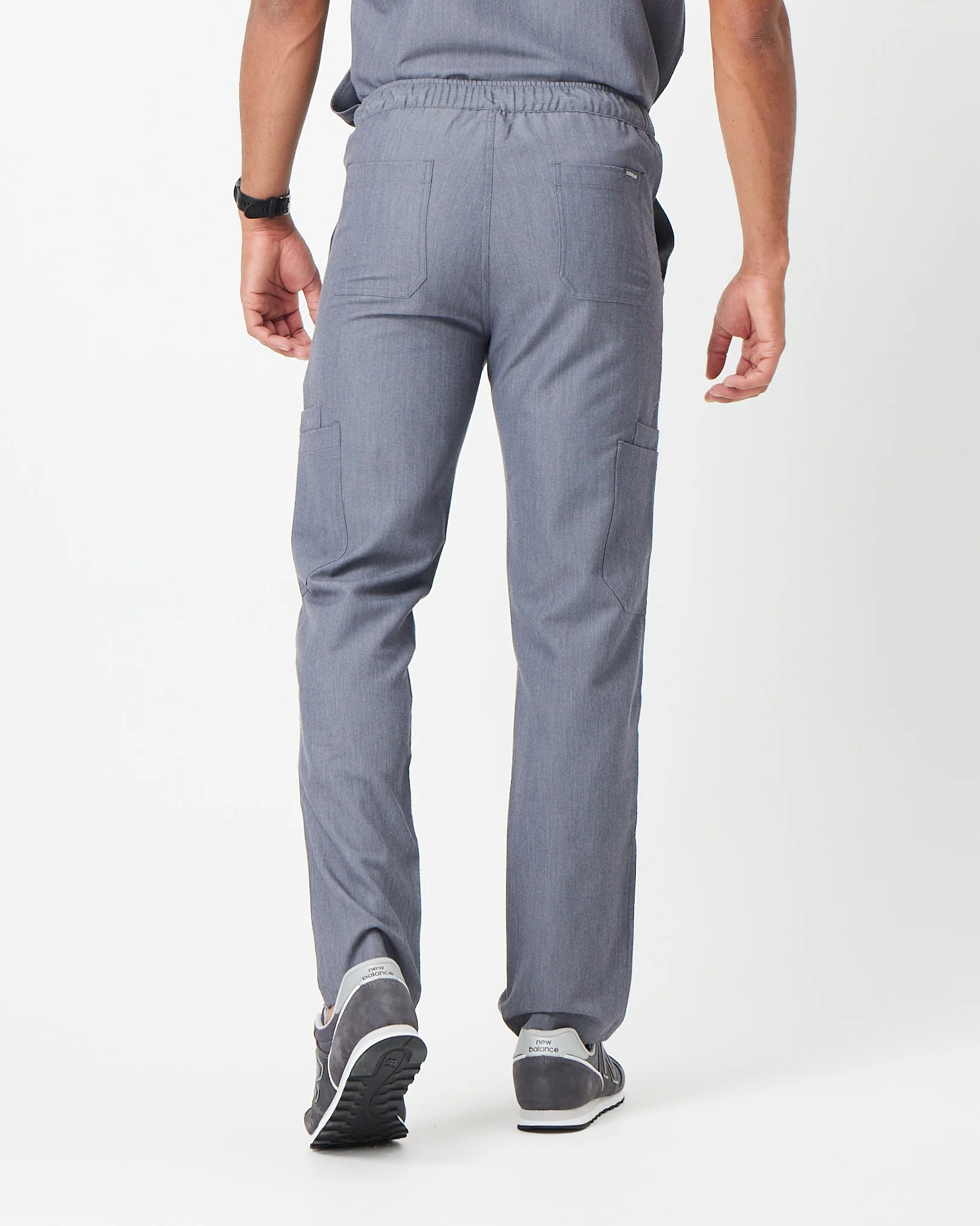 VICTOR Straight Leg Scrub Pants - Steel Grey | SLTECH™ - Image 4