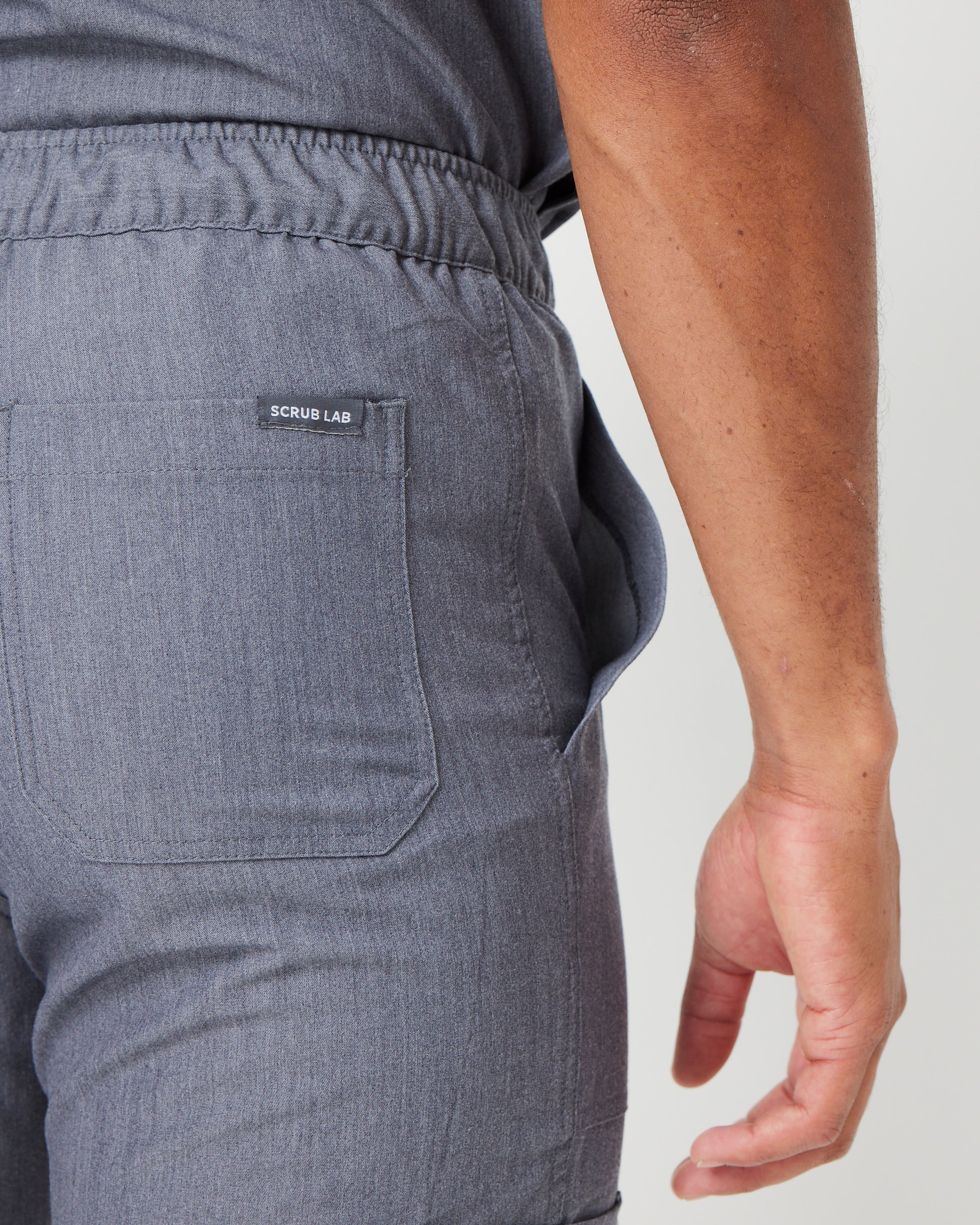 VICTOR Straight Leg Scrub Pants - Steel Grey | SLTECH™ - Image 7