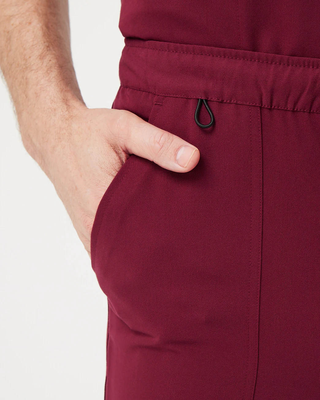 VICTOR Straight Leg Scrub Pants - Maroon | SLTECH™ - Image 7