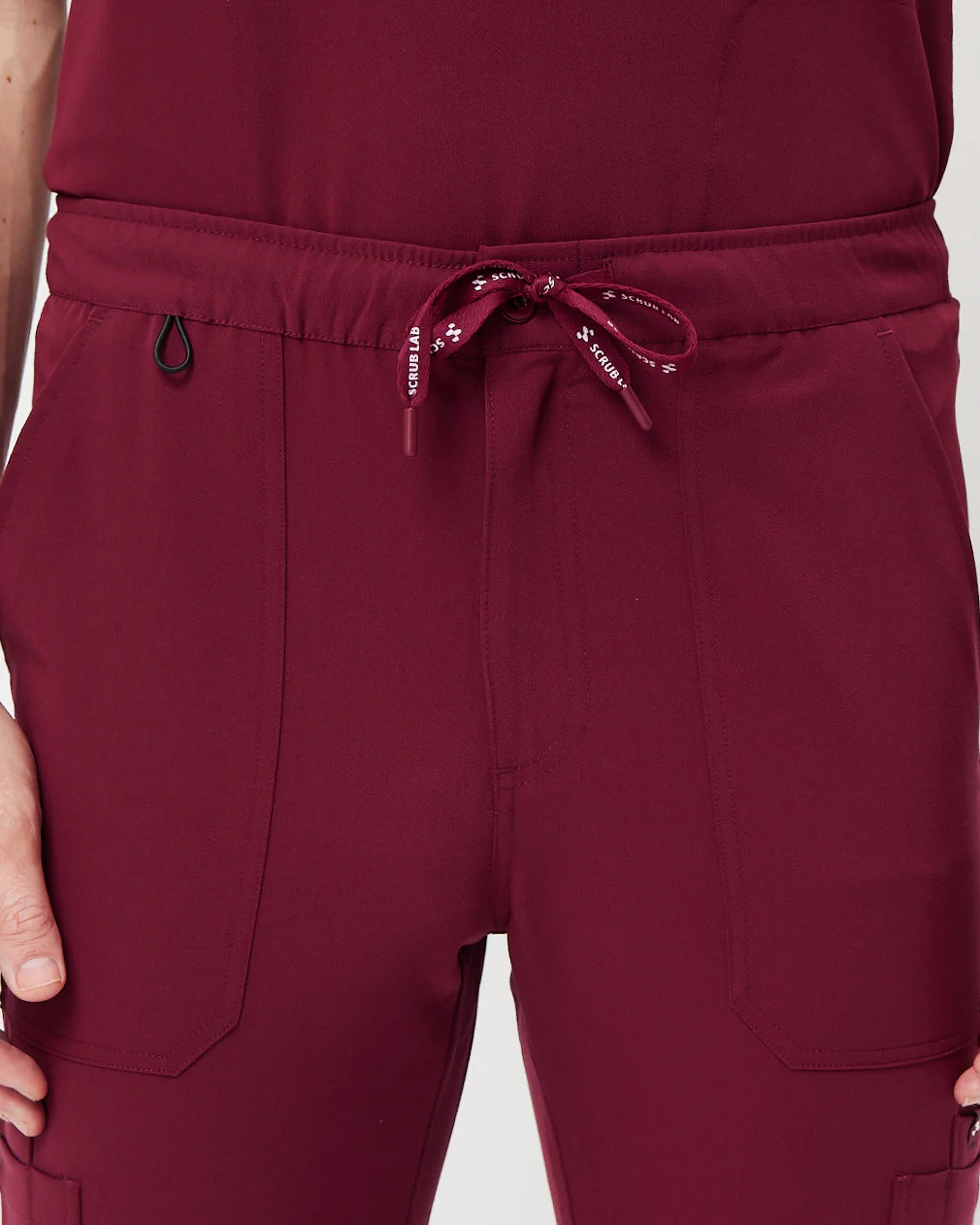 VICTOR Straight Leg Scrub Pants - Maroon | SLTECH™ - Image 9