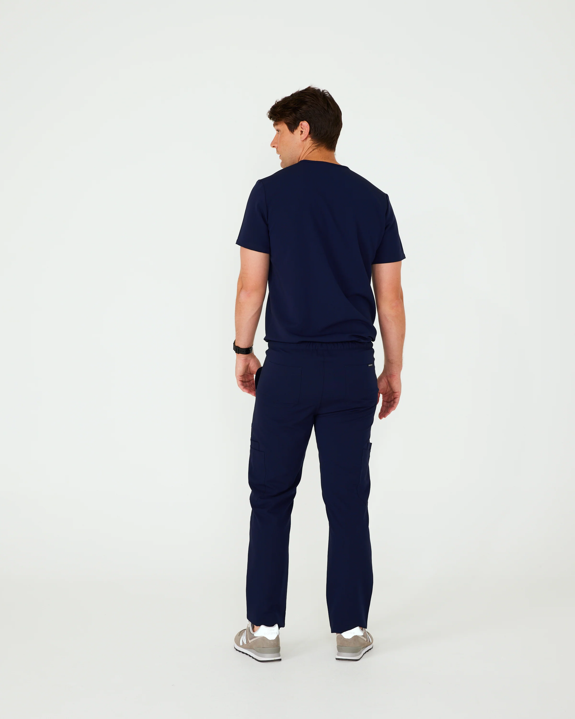 VICTOR Straight Leg Scrub Pants - Navy | SLTECH™ - Image 3