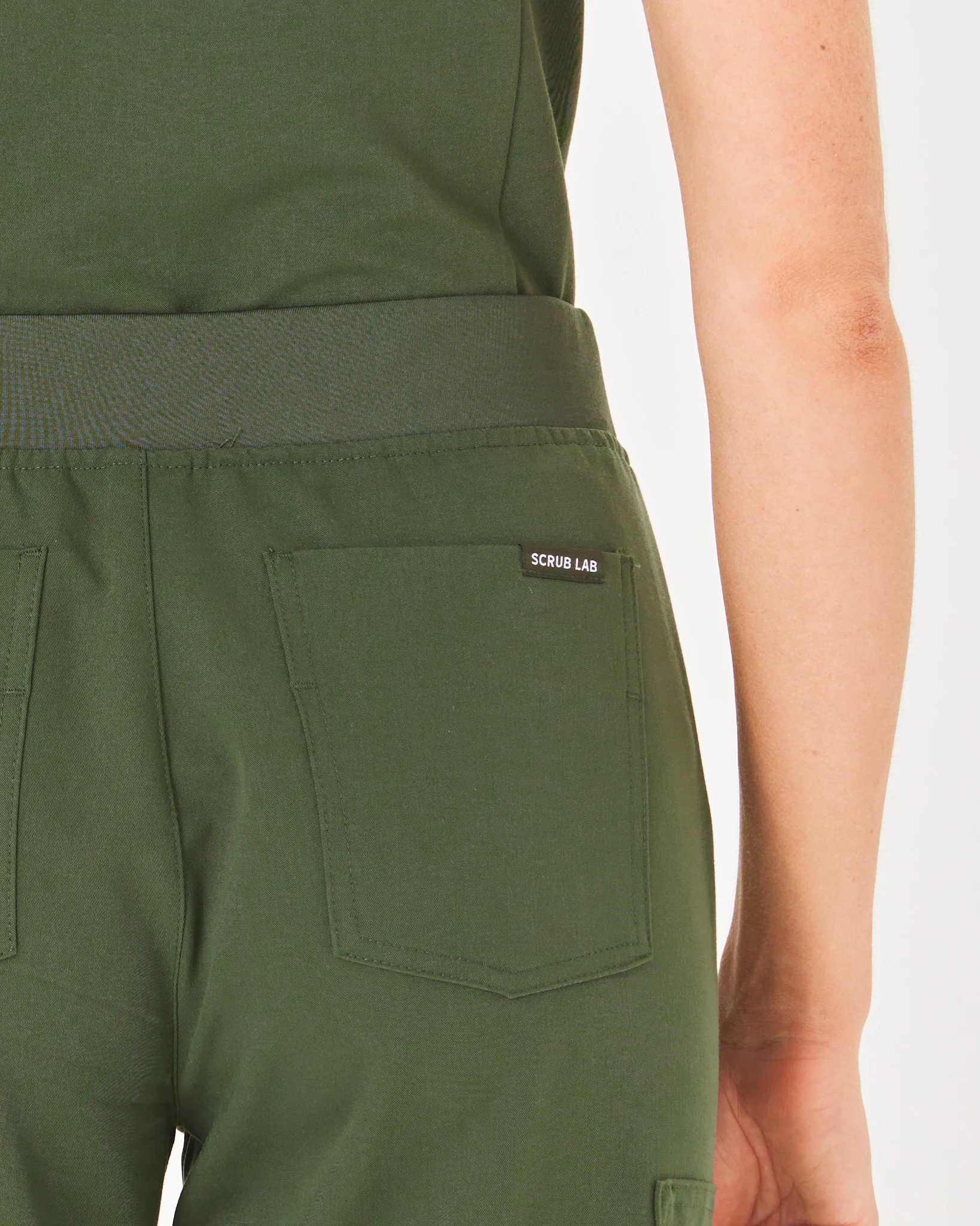 LUCY Jogger Scrub Pants - Combat Khaki | SLTECH™ - Image 7