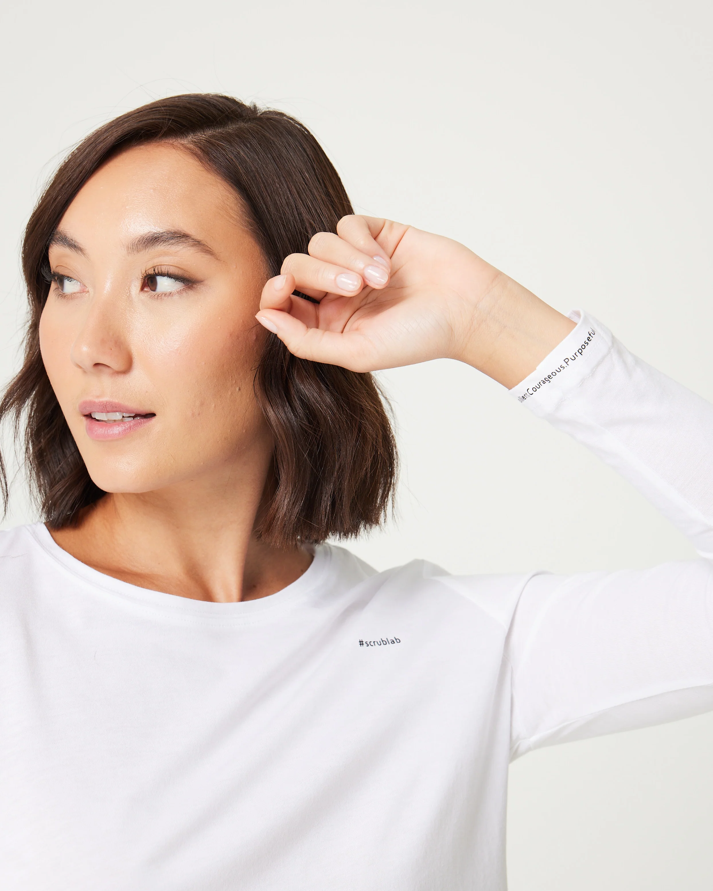 Women’s Ultra-Soft Underscrub - White | SLTECH™ - Image 11