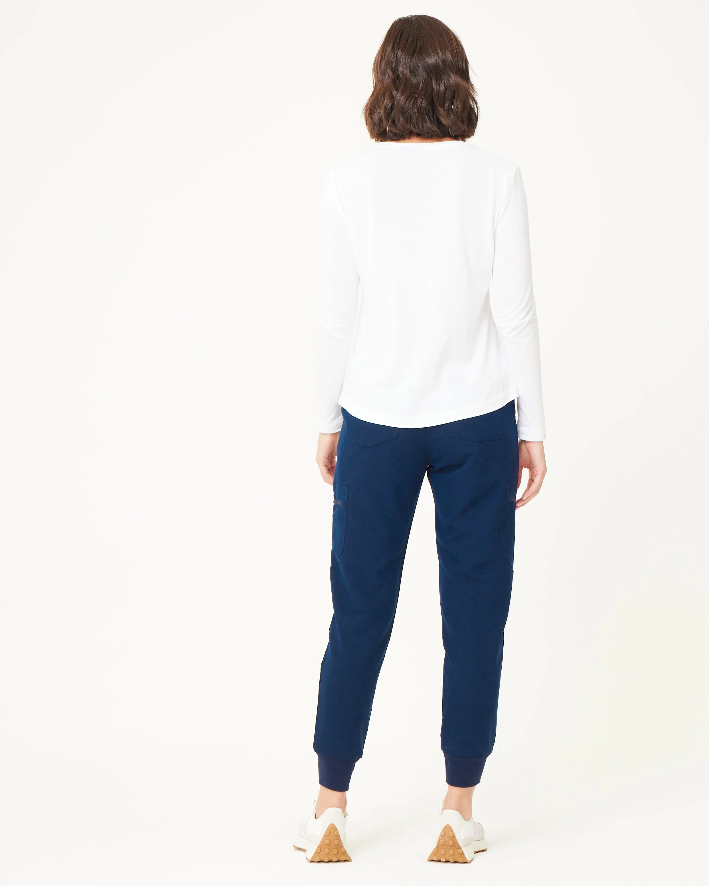 Women’s Ultra-Soft Underscrub - White | SLTECH™ - Image 4
