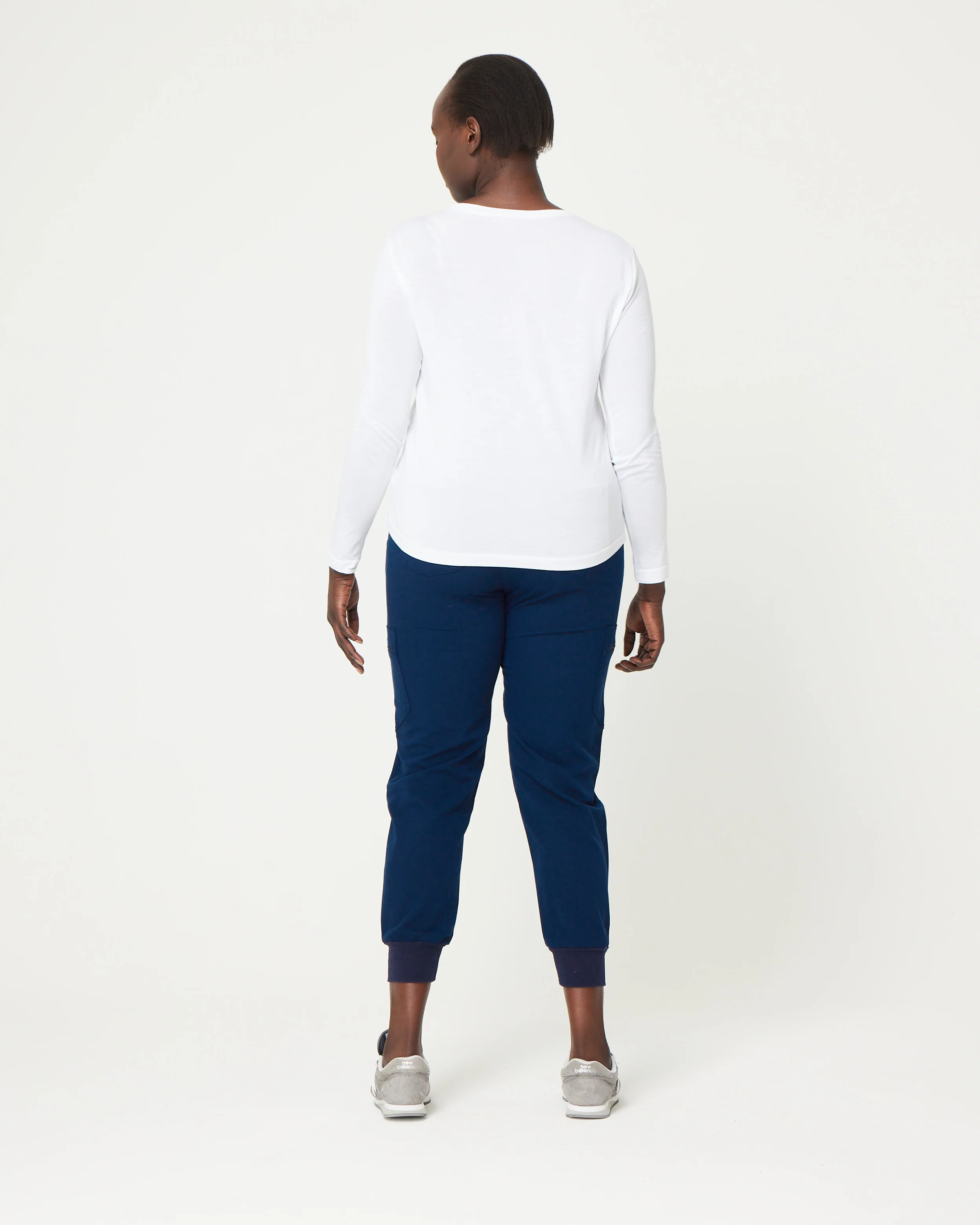Women’s Ultra-Soft Underscrub - White | SLTECH™ - Image 5