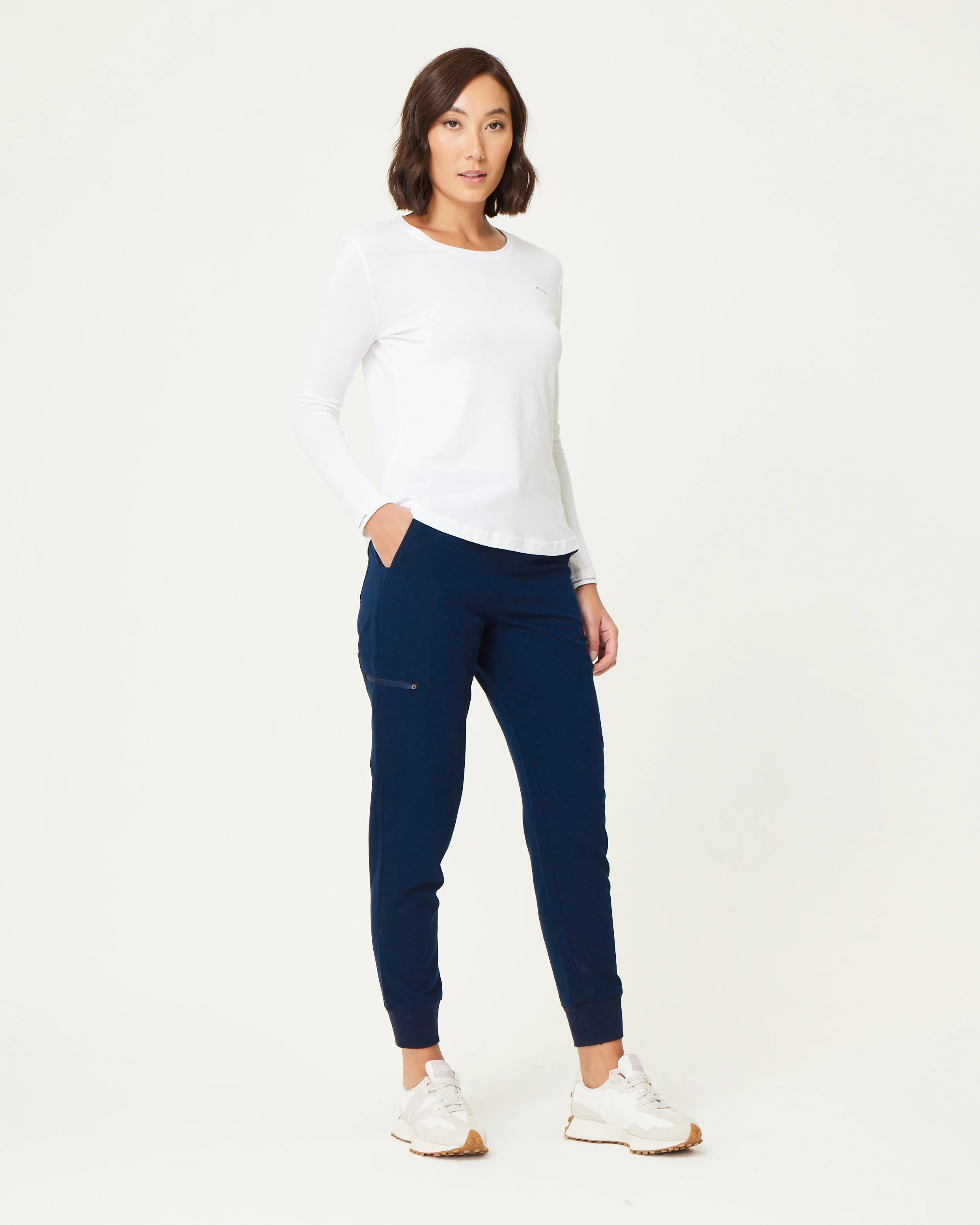 Women’s Ultra-Soft Underscrub - White | SLTECH™ - Image 7